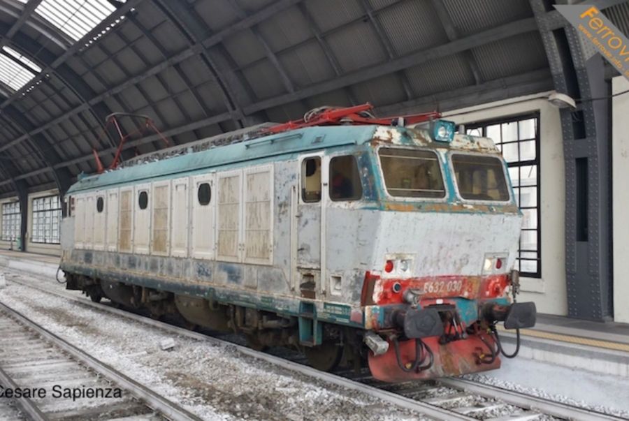 Ferrovie: inviata alla SITAV la E.632.030 di Fondazione FS, tornerà in livrea originale